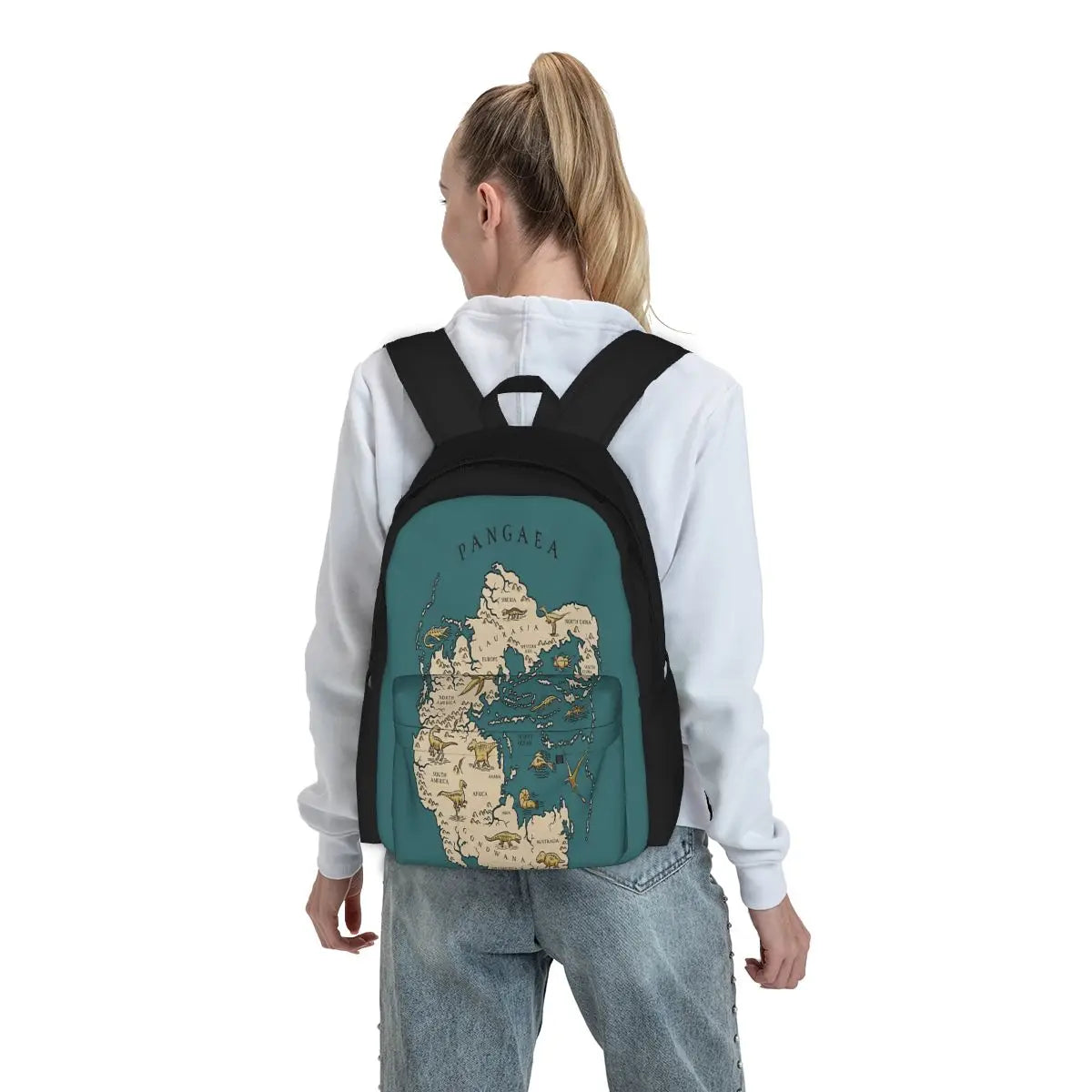Pangaea Supercontinent Backpack Men's Women's Bag