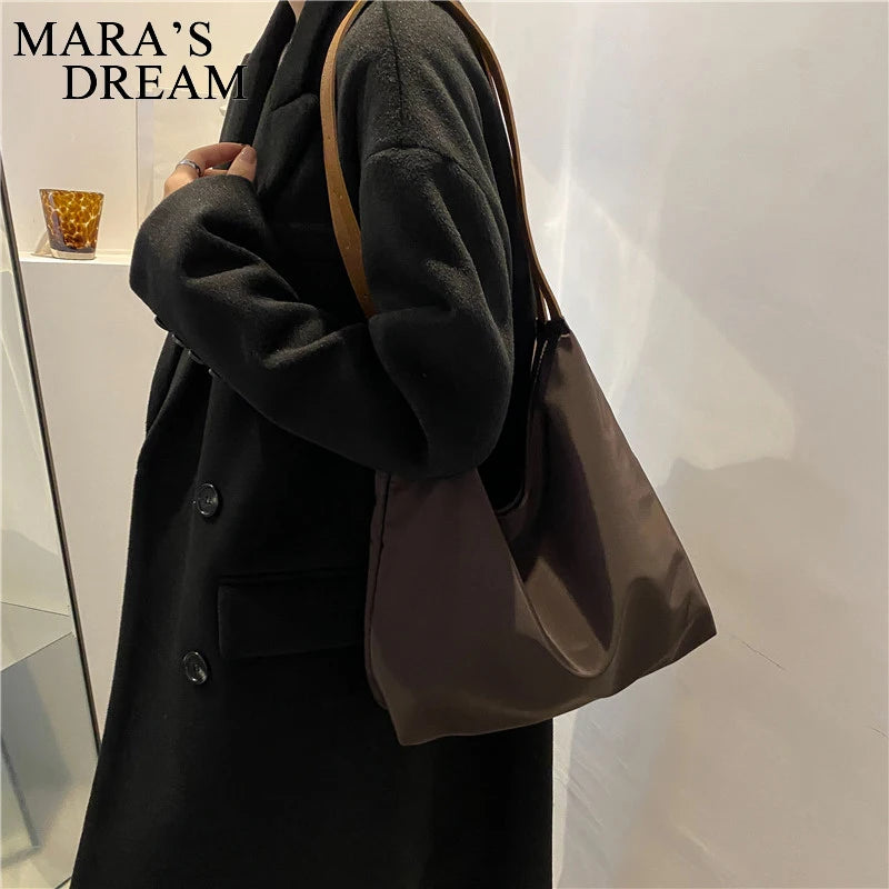 Mara's Drea Oxford Cloth Shoulder Bags Daily Womens Hit Top-handle Bags