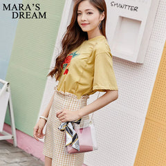 Mara's Dream Small PVC Shoulder Bag Women Crossbody Messenger Bucket Bag
