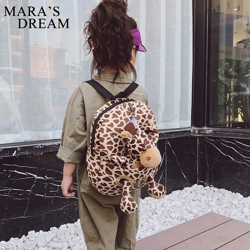 Mara's Dream 3D Animal Plush Backpack for Kids