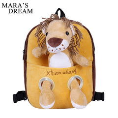 Mara's Dream 3D Animal Plush Backpack for Kids