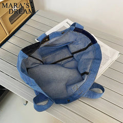 Mara's Dream Denim Shoulder Hand Bag for Women