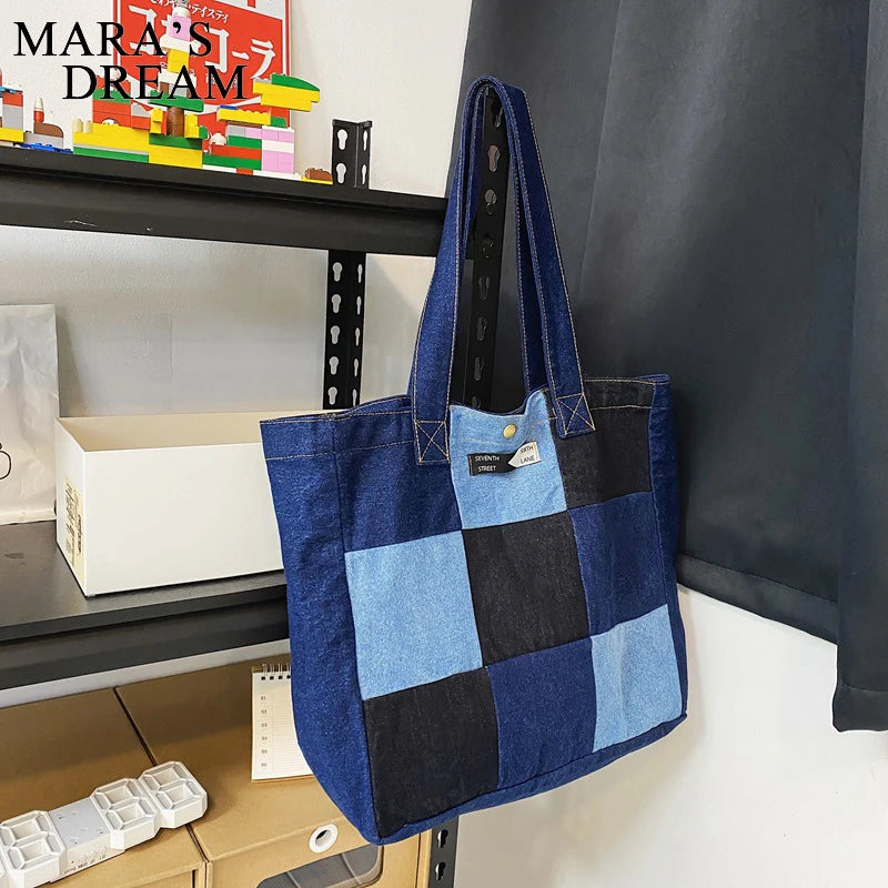 Mara's Dream Denim Shoulder Hand Bag for Women