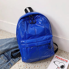 European Style Girls Schoolbag Quilted Padded Backpack