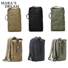 Mara's Dream Large Travel Military Backpack Canvas Shoulder Sports Bag