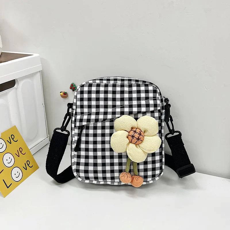 Mara's Dream Mobile Phone Bag Women Crossbody Bag Three-Dimensional Flowers