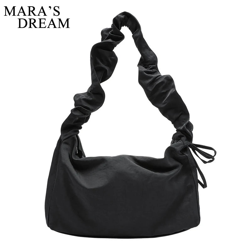 Mara's Dream Nylon Shoulder Bag Women Casual Shopper Bag High Literary Style