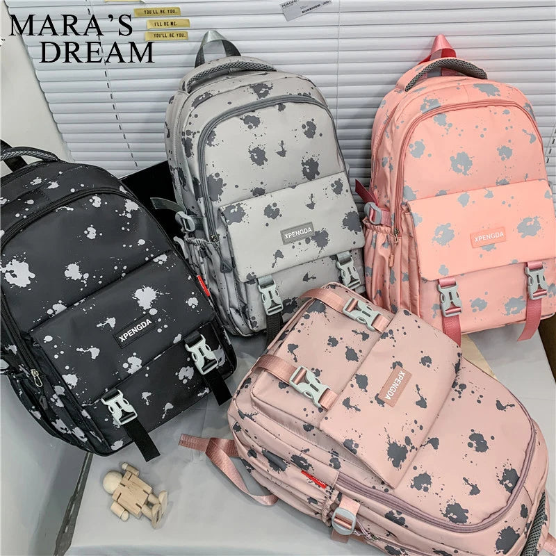 Mara's Dream Backpack Student School Bag Large Capacity Travel Rucksack