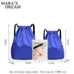 Waterproof Gym Bag Sports Bag Drawstring Backpack for Training