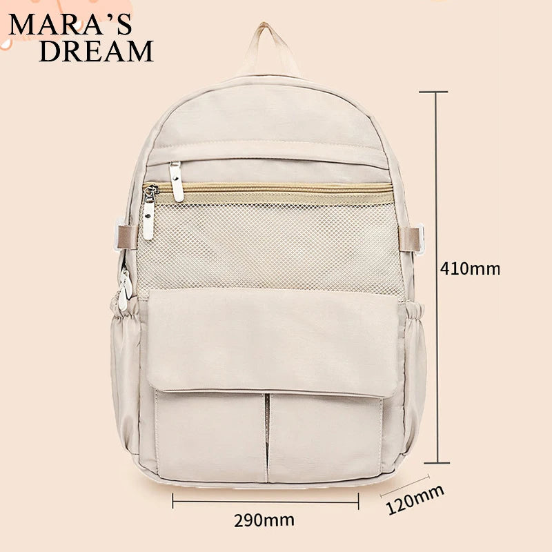 Mara's Dream Waterproof Backpack Women Schoolbag Travel Female Shoulder Bag