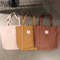 Mara's Dream Women Shoulder Bag Canvas Handbag Mommy Tote Large Capacity