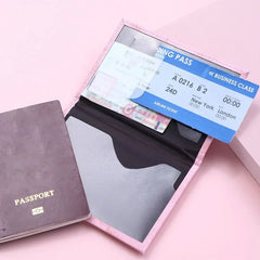 Personalized Marble Passport Cover & Luggage Tag Set for Couples