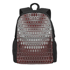Sindhi Ajrak Pattern Backpack for Men and Women