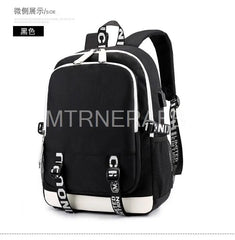 Marshmello Hot Game Backpack USB schoolbag Anime Cartoon Student Bag
