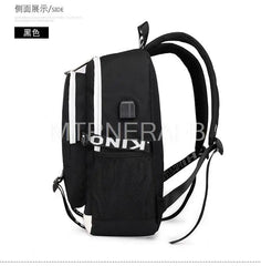 Marshmello Hot Game Backpack USB schoolbag Anime Cartoon Student Bag