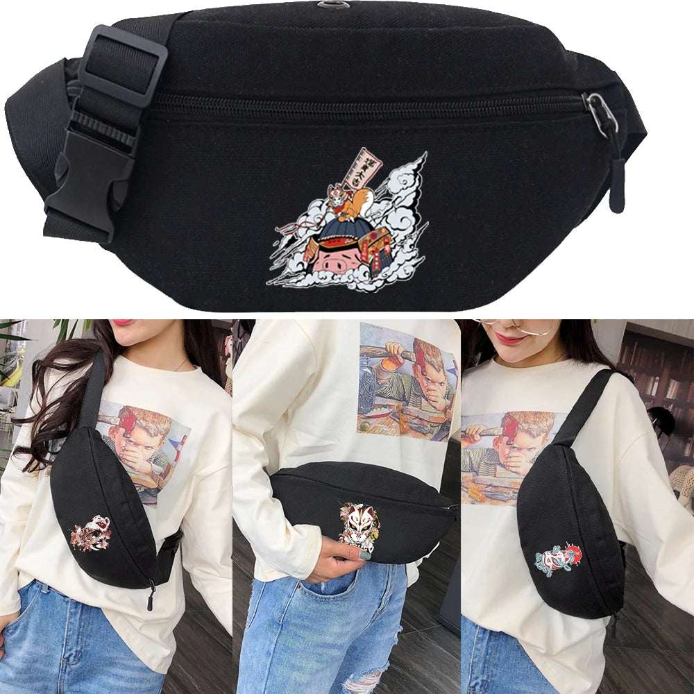 Waist Pack Crossbody Bag for Traveling Fanny Pack