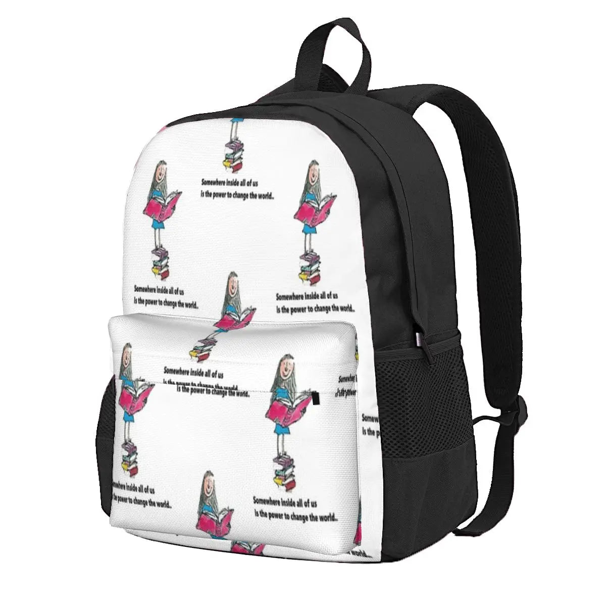 Matilda Bookworm 2 Backpacks Men's Backpacks Bags For Women Retro Bag For Women