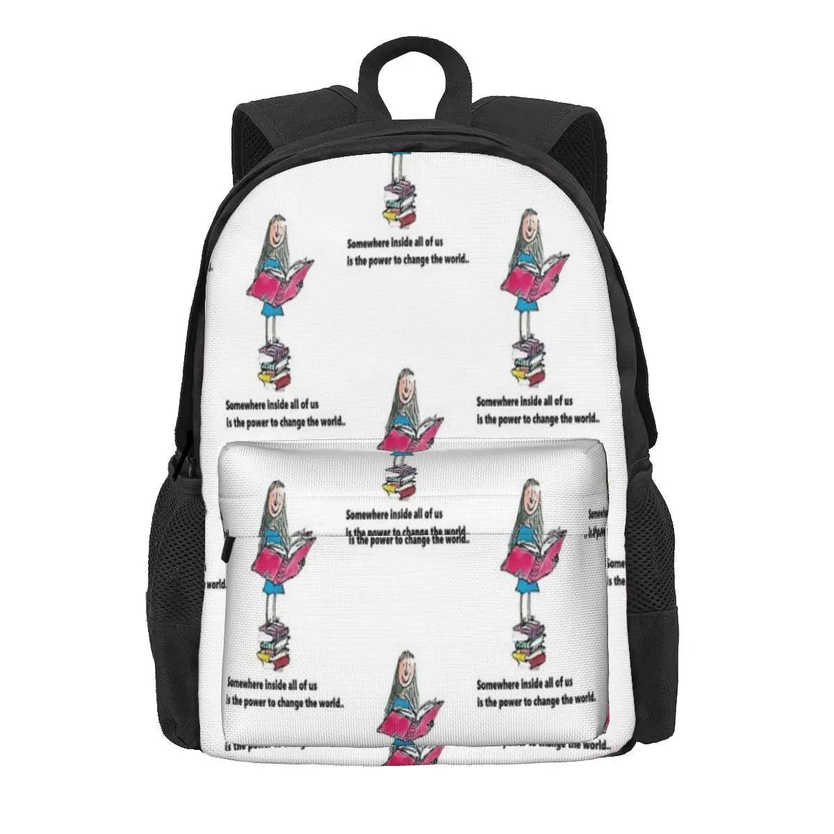 Matilda Bookworm 2 Backpacks Men's Backpacks Bags For Women Retro Bag For Women