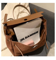 Matte PU Leather Women Backpacks Large Multifunctional Female Shoulder Bag