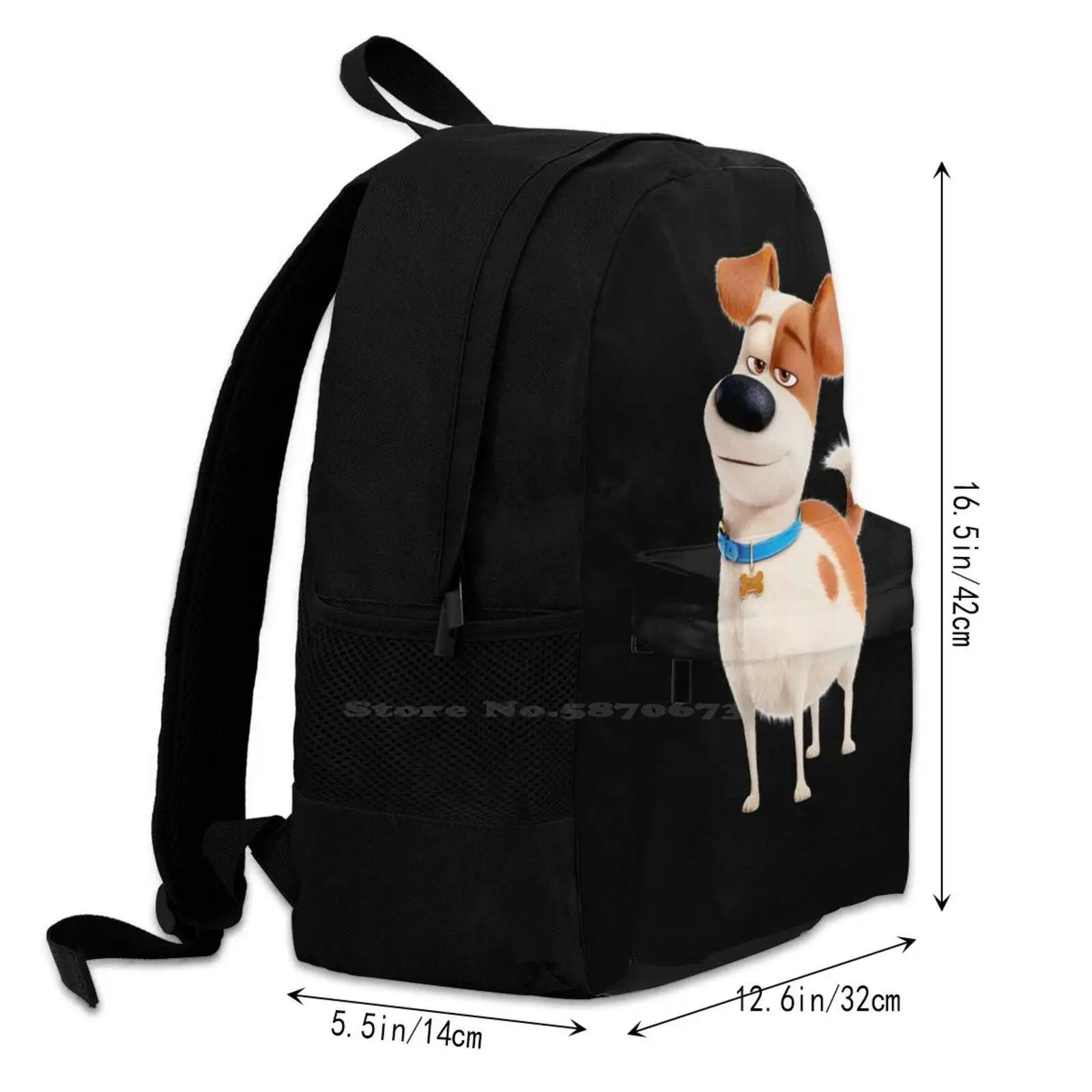 Max Secret Life Of Pets Backpack Laptop 15 Inch
