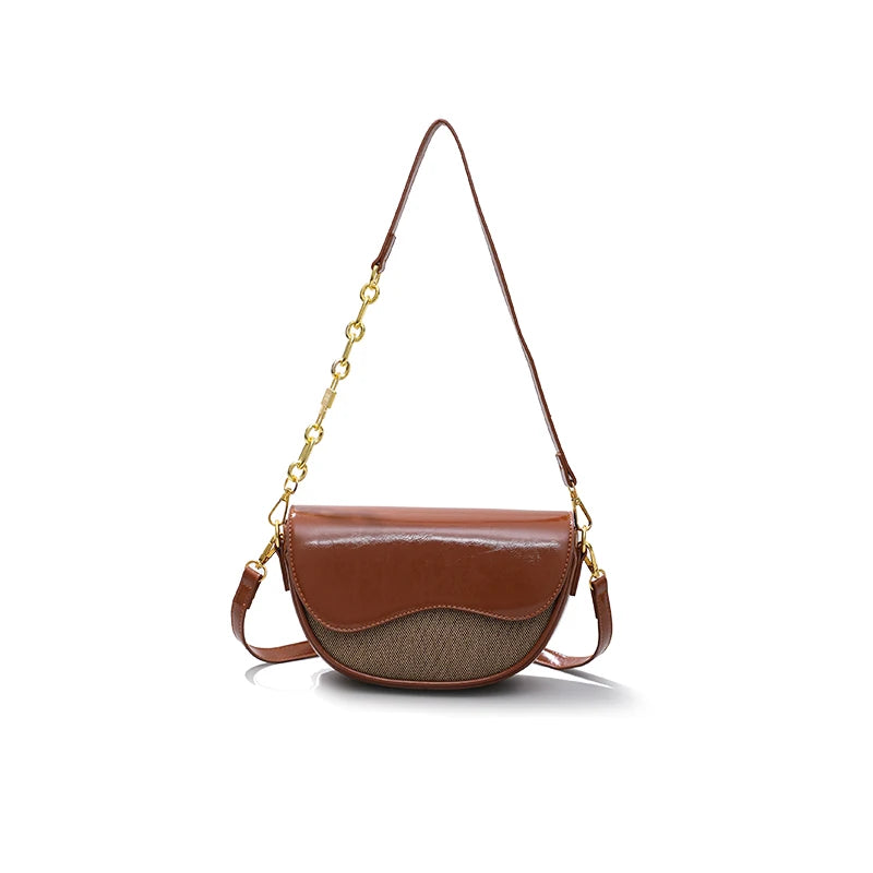 Maxdutti Ins Bag Women Blogger Casual Saddle Bag Messenger