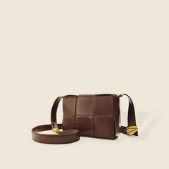 Maxdutti Ins Blogger Retro Texture Square Bag Messenger Bag