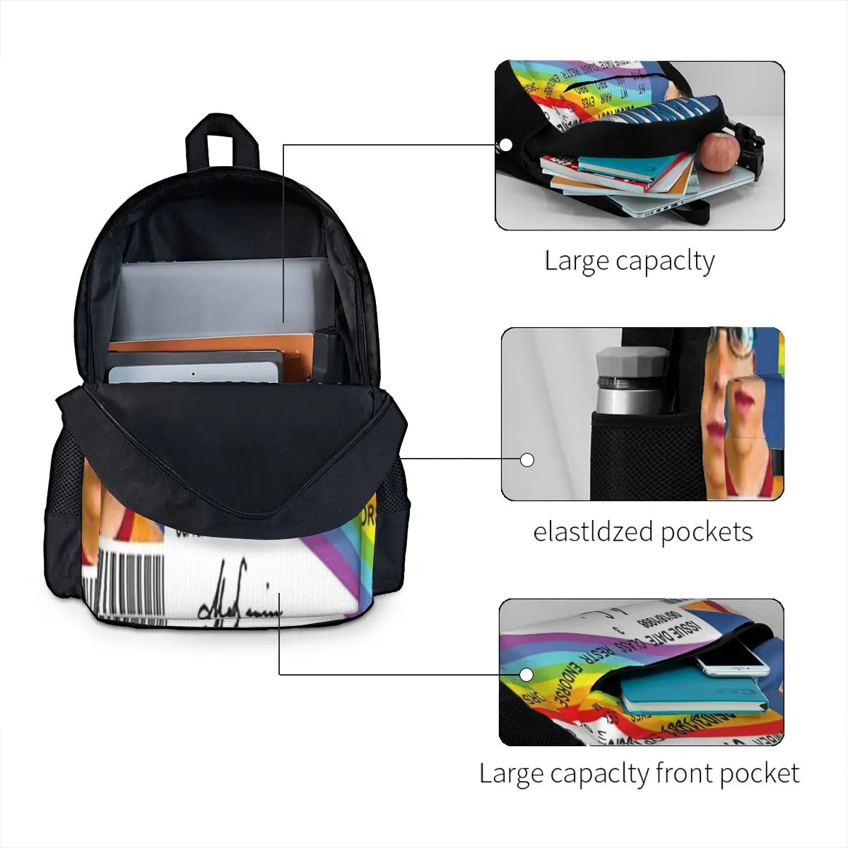 Mclovin 1 Backpacks Men's & Women's Bag