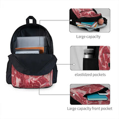 Meat Backpacks Men's and Women's School Bag
