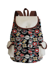 Medical Equipment Pattern Women's Shoulder Bags Big Outdoors Travel Backpack
