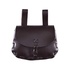 Medieval Punk Retro Waist Bag Renaissance PU Leather Travel Wallet