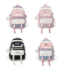 Nylon Women Backpacks Casual Lightweight Daypack Anti-Theft
