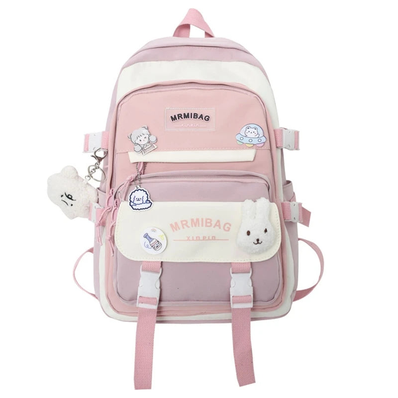 Nylon Women Backpacks Casual Lightweight Daypack Anti-Theft