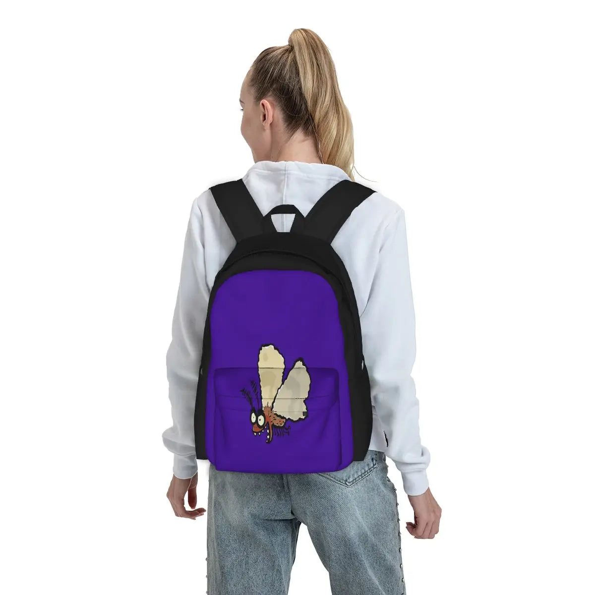 Melli The Mean Moth Backpacks Men's Backpacks Bags For Women