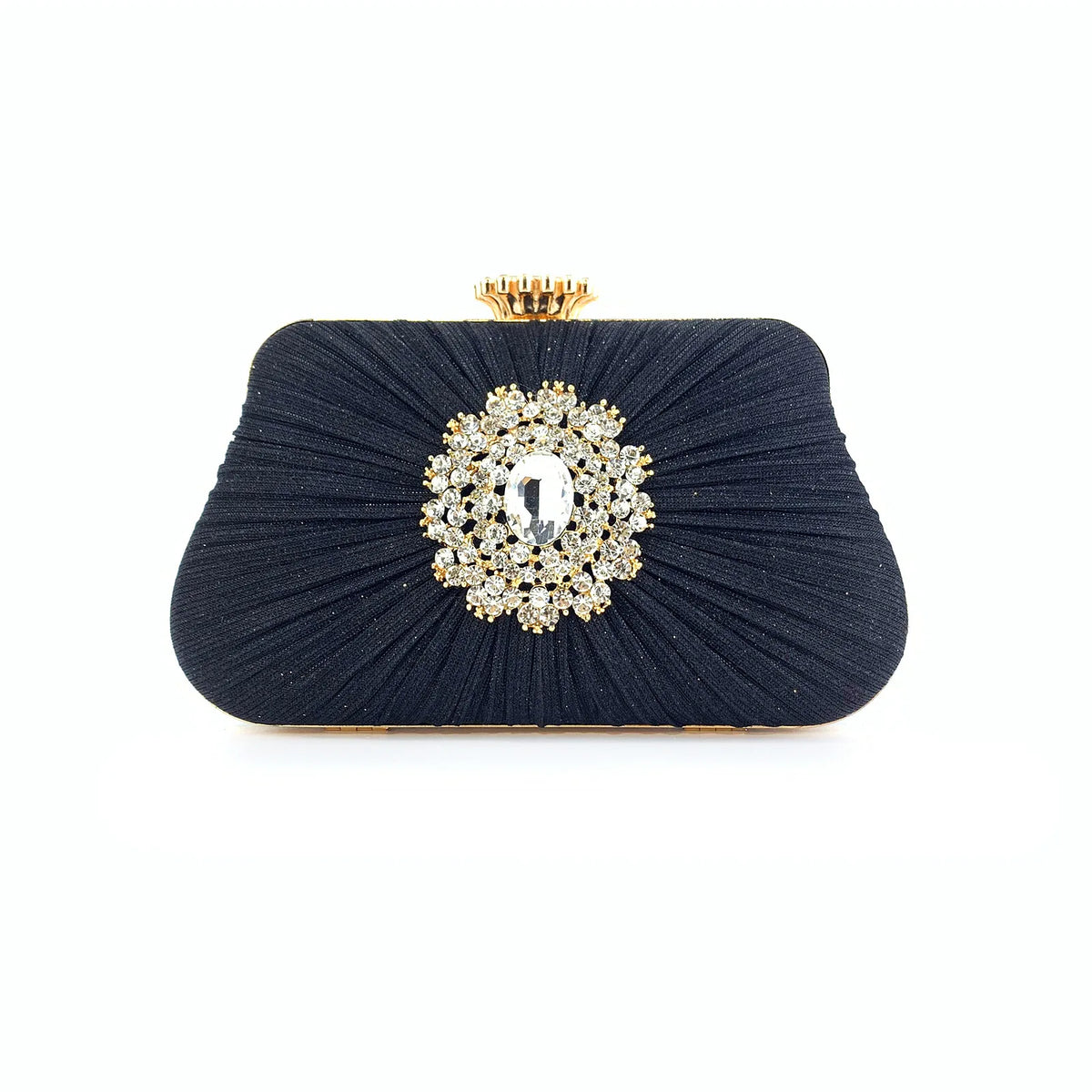 Meloke Sequined Scrub Clutch Evening Bag Wedding Purse Handbag