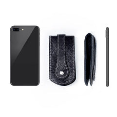 100% Cow Leather Key Wallet for Men and Women