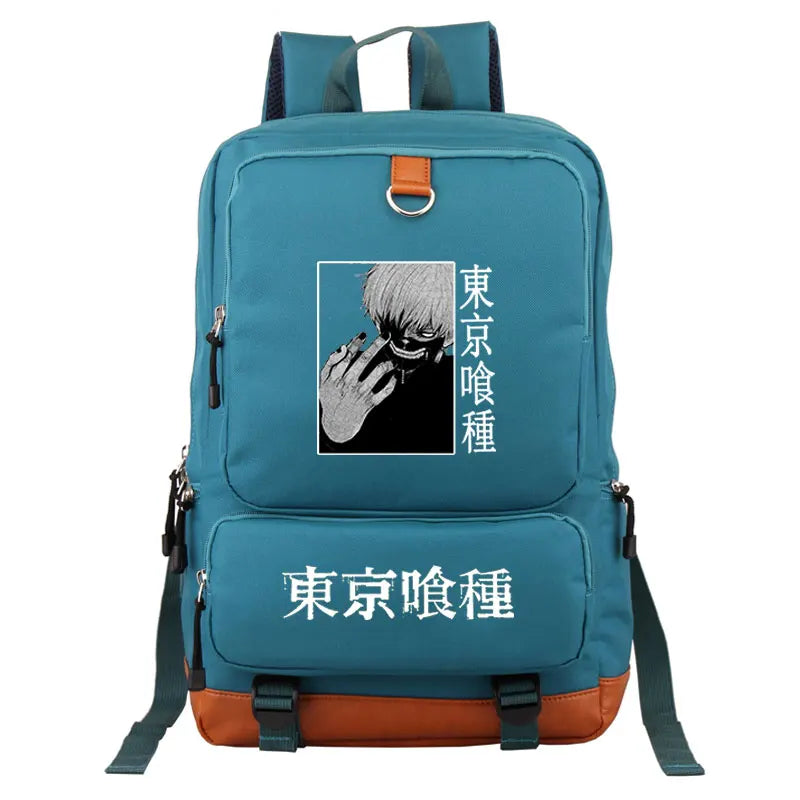 Tokyo Ghoul Anime Backpack for Boys Teenagers