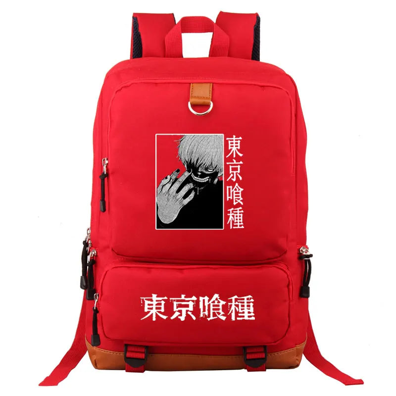 Tokyo Ghoul Anime Backpack for Boys Teenagers
