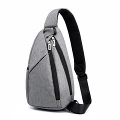 Men Backpack Chest Pack One Shoulder Backpack Travel Mochila Masculina WFF257