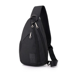 Men Backpack Chest Pack One Shoulder Backpack Travel Mochila Masculina WFF257