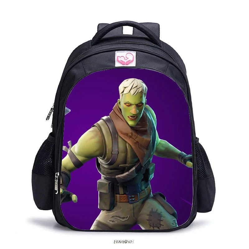 Fortnites Game Figure Backpack Unisex Rucksack