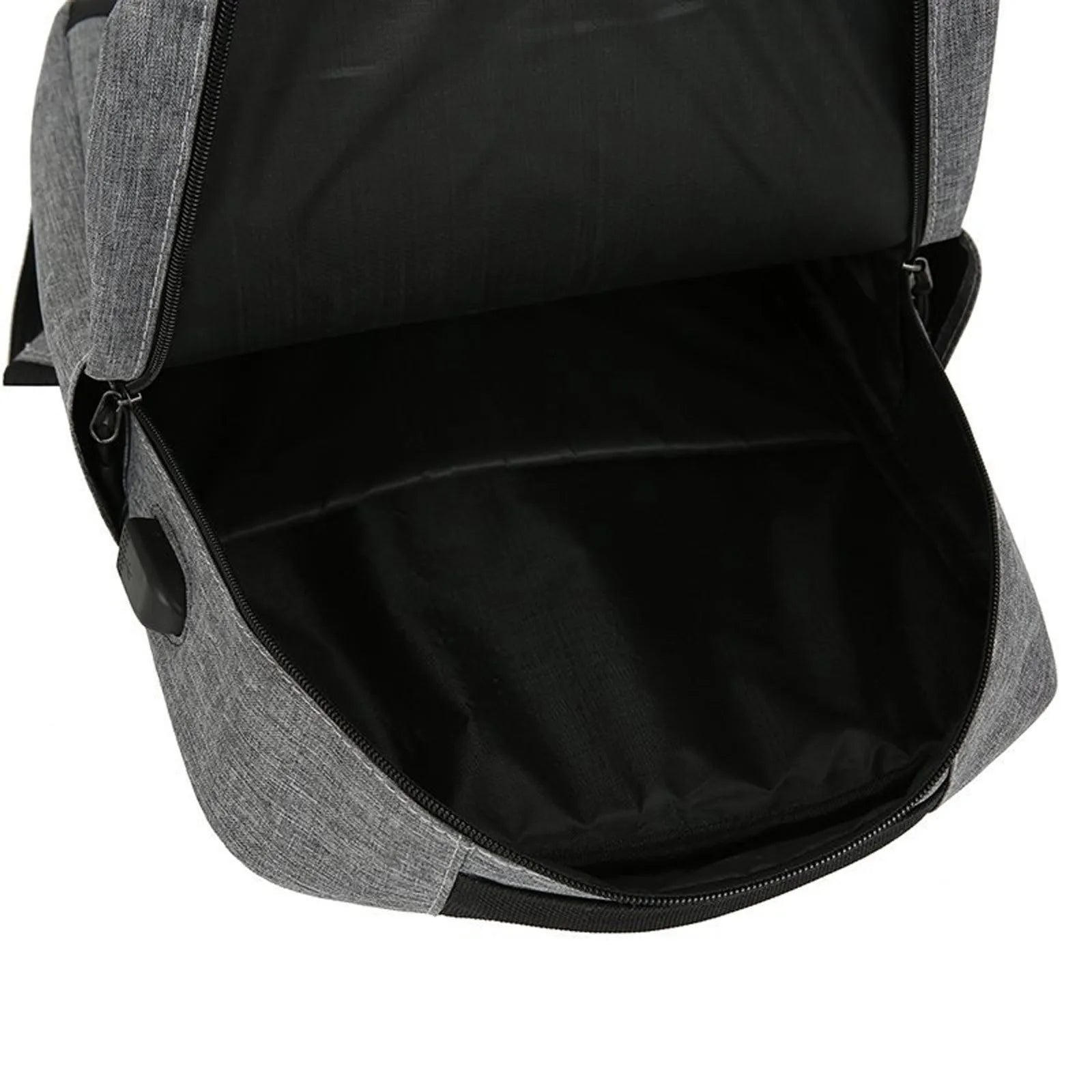 Men Backpack Three Piece Solid Outdoor Bag Computer Business Bag