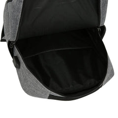 Men Backpack Three Piece Solid Outdoor Bag Computer Business Bag