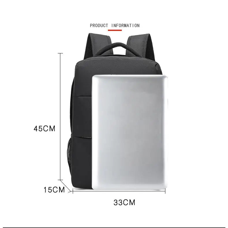 Men Backpack with USB Charging Port Laptop Backpack 15.6 Inch