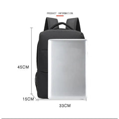 Men Backpack with USB Charging Port Laptop Backpack 15.6 Inch