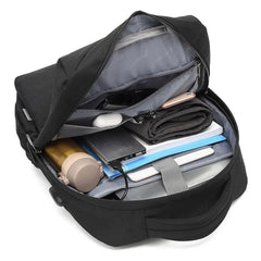 Men Backpack with USB Charging Port Laptop Backpack 15.6 Inch