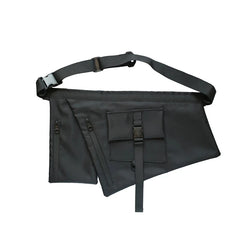 Men Chest Bag Hip-hop Streetwear Waist Pack Travel Phone Belt Bag Fanny Pack