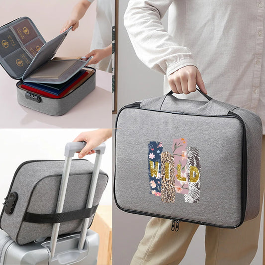 Waterproof Men Briefcase Women Handbag Organizer