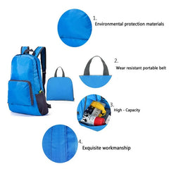 Men's Foldable Travel Backpack for Outdoor Sports