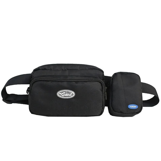 Men Chest Bags Tactical Waist Bags Canvas Fanny Pack Hip-hop Belt Bags