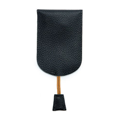 Men Leather Car Key Case Holder Pull Out Strap Keychain Fob Pouch Gift